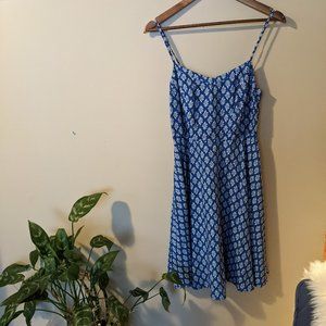 Blue summer dress